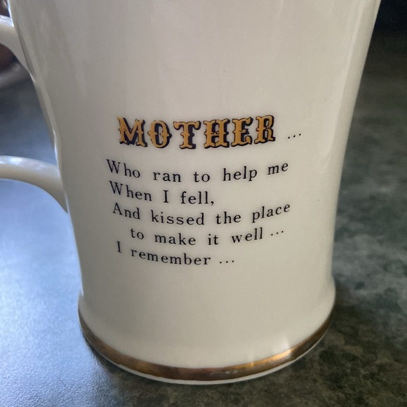 Vintage Mother & Father mugs - Picture 4 of 7